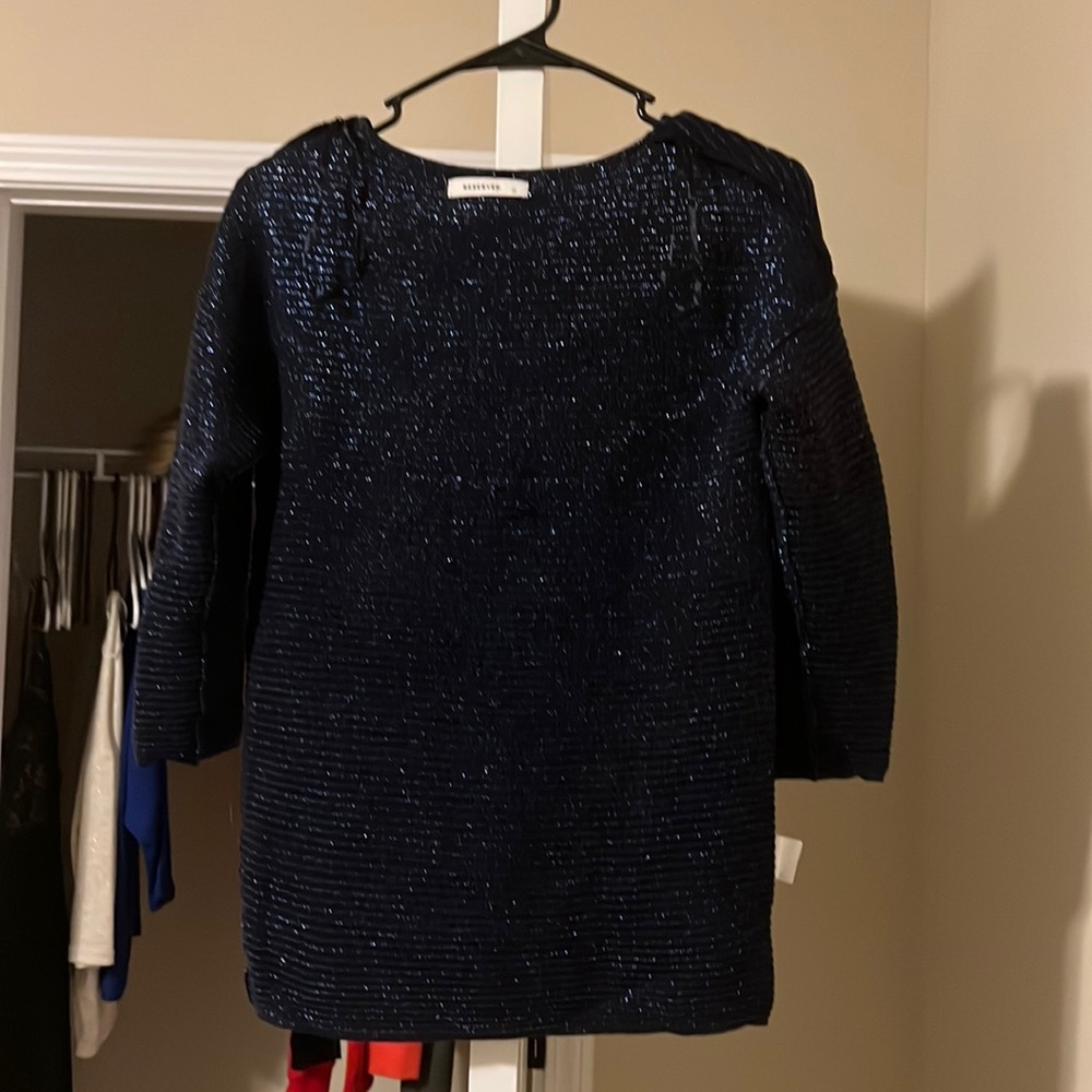 Blue and sparkly